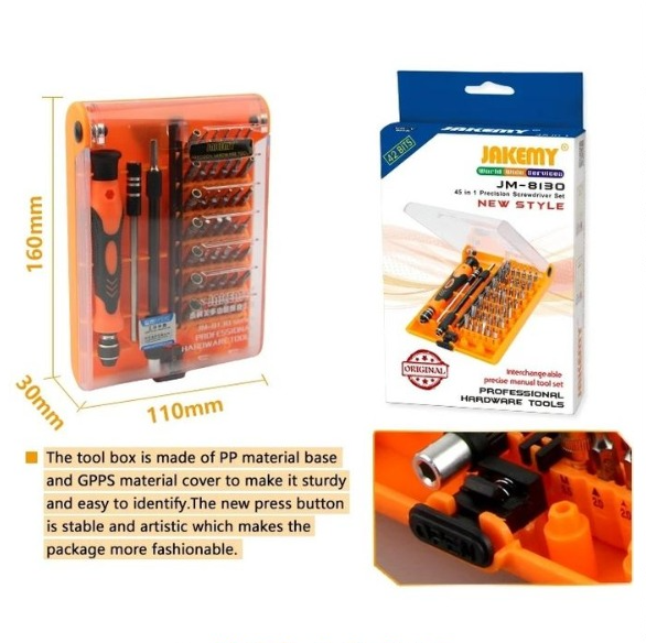 TOURNEVIS JAKEMY 8130