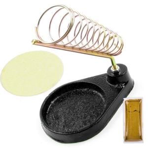 SUPPORT FER ASOUDER AVEC RESSORT