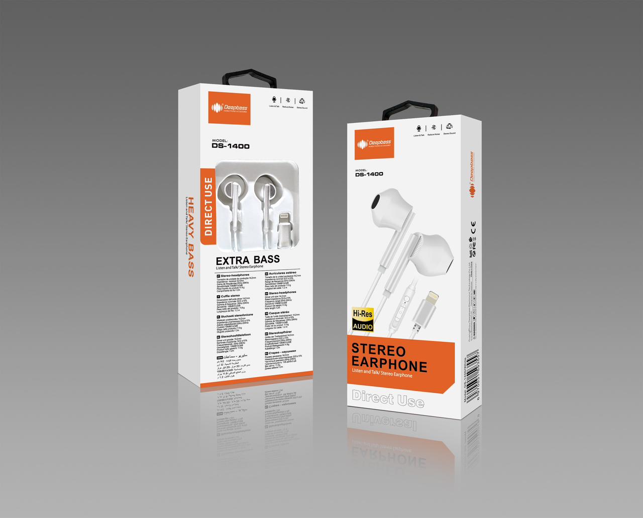 ECOUTEUR DEEPBASS DS1400 IP