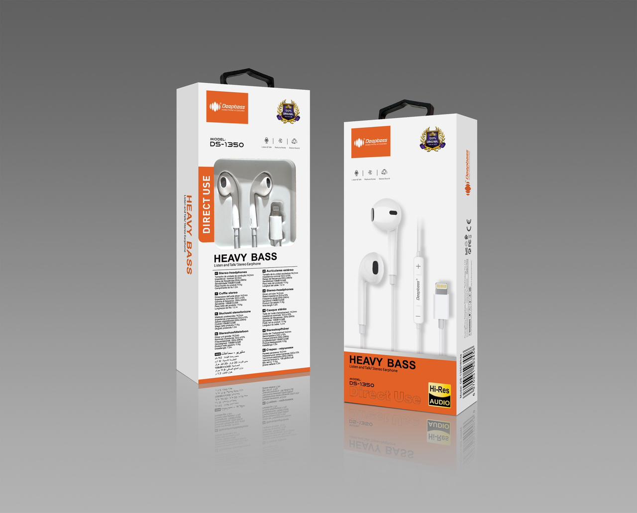 ECOUTEUR DEEPBASS DS1350 IP