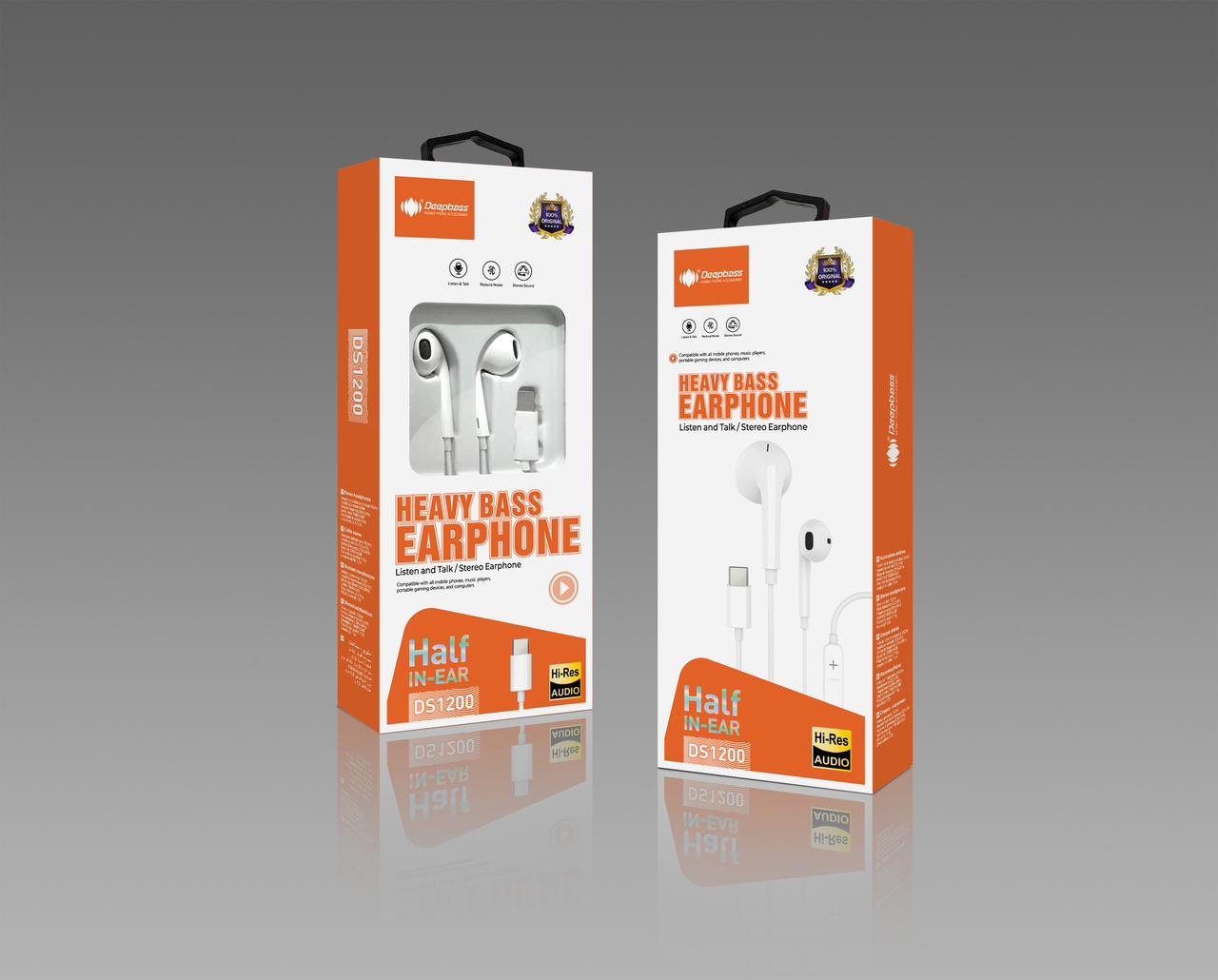 ECOUTEUR DEEPBASS DS1200 TC