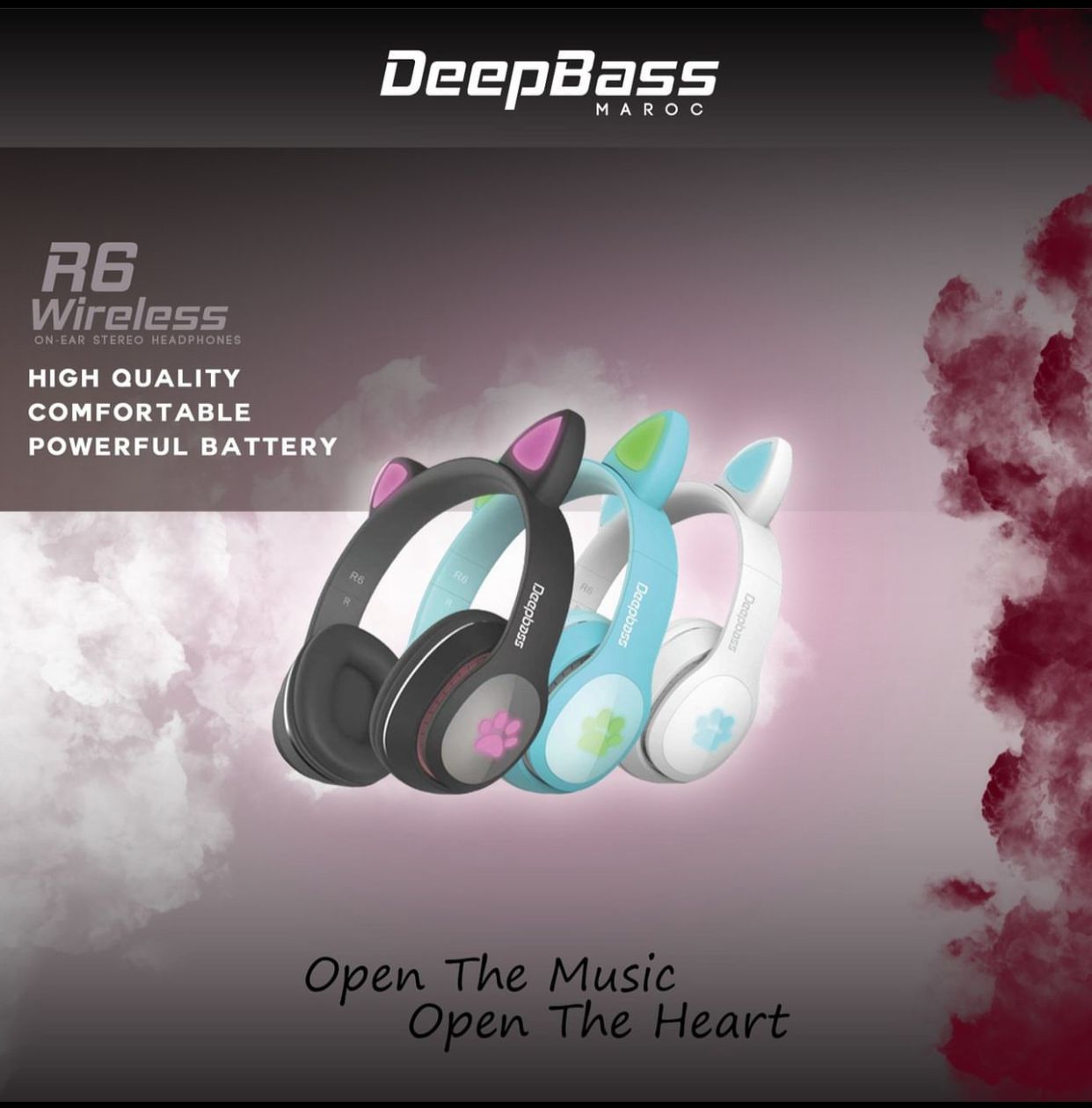 CASQUE DEEPBASS R6