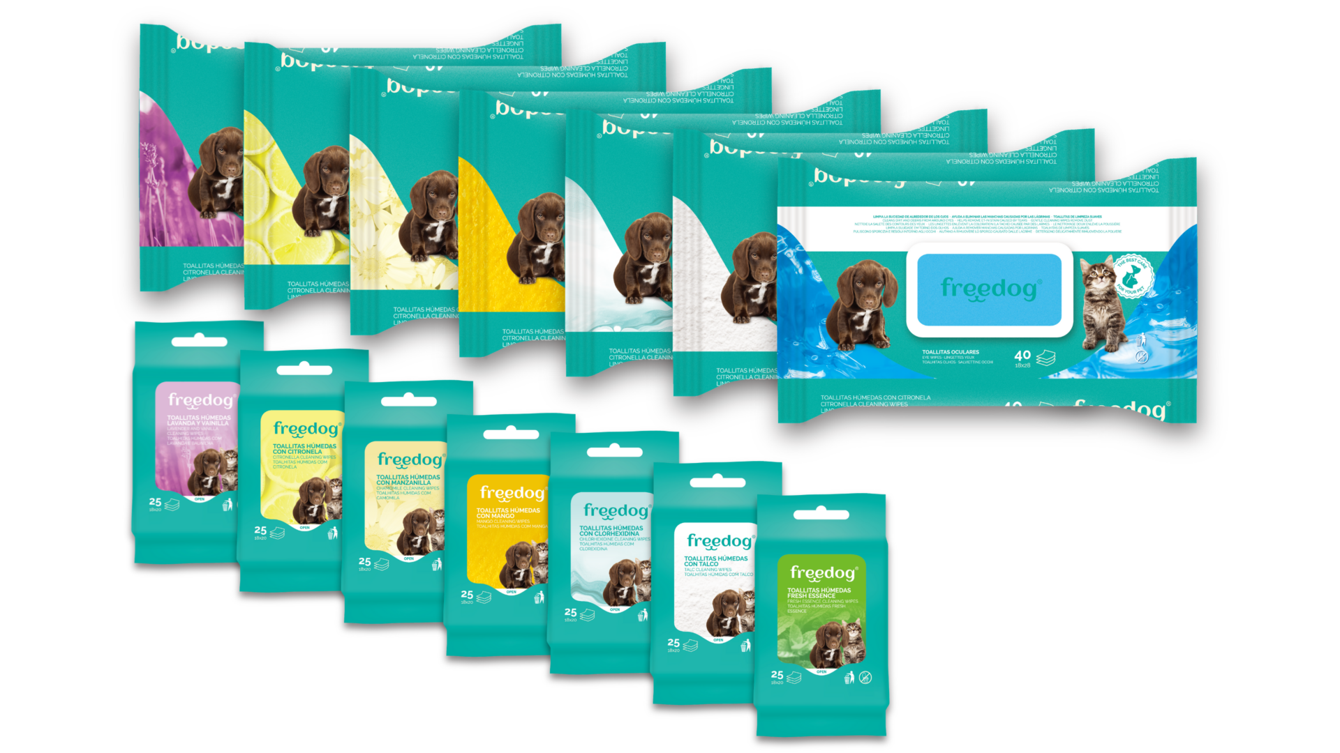 Lingettes Pocket Fresh 25unites