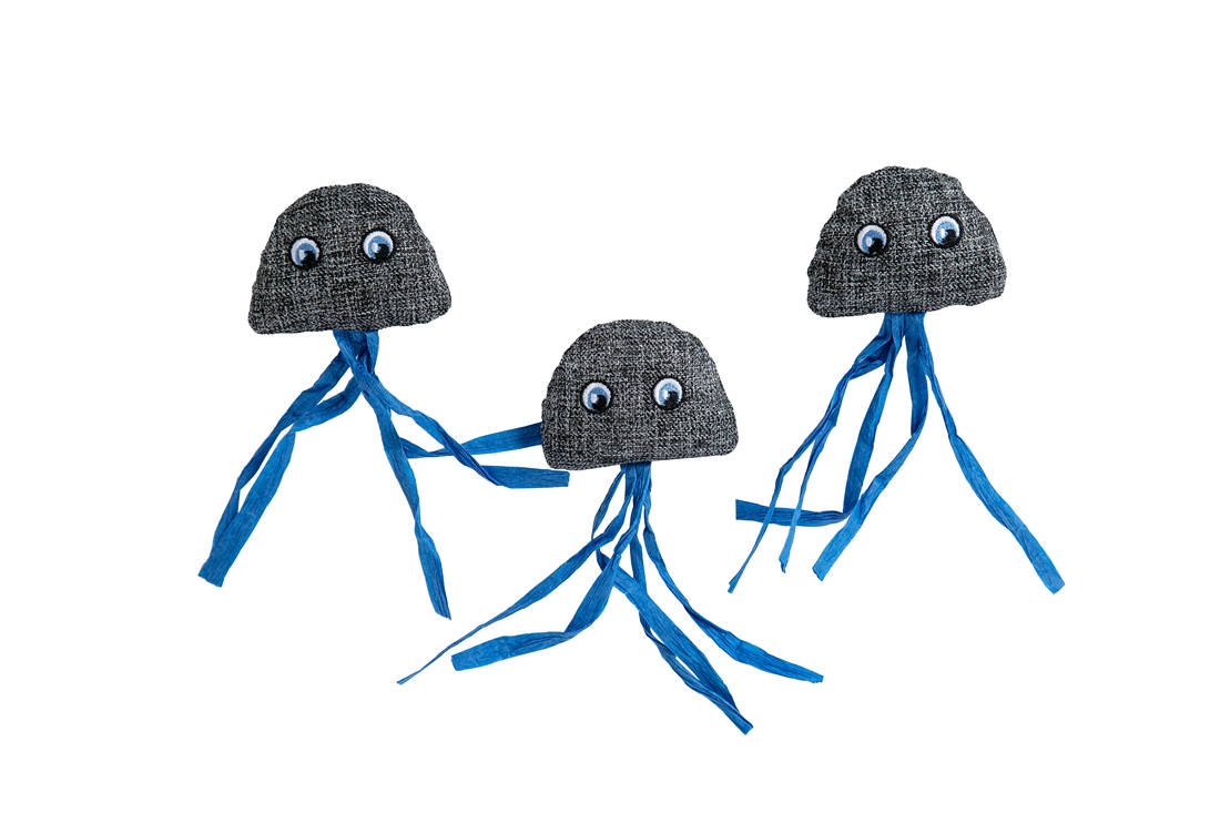 ECO Cat Toy Jellyfish 8.5x15.5cm