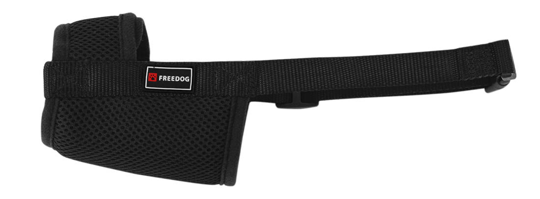 Muselière Soft Noir XL