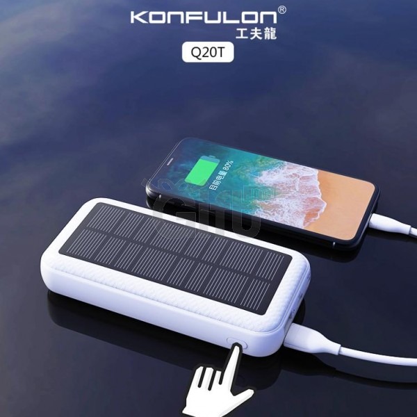 POWER BANK SOLAIRE Q20T 20000