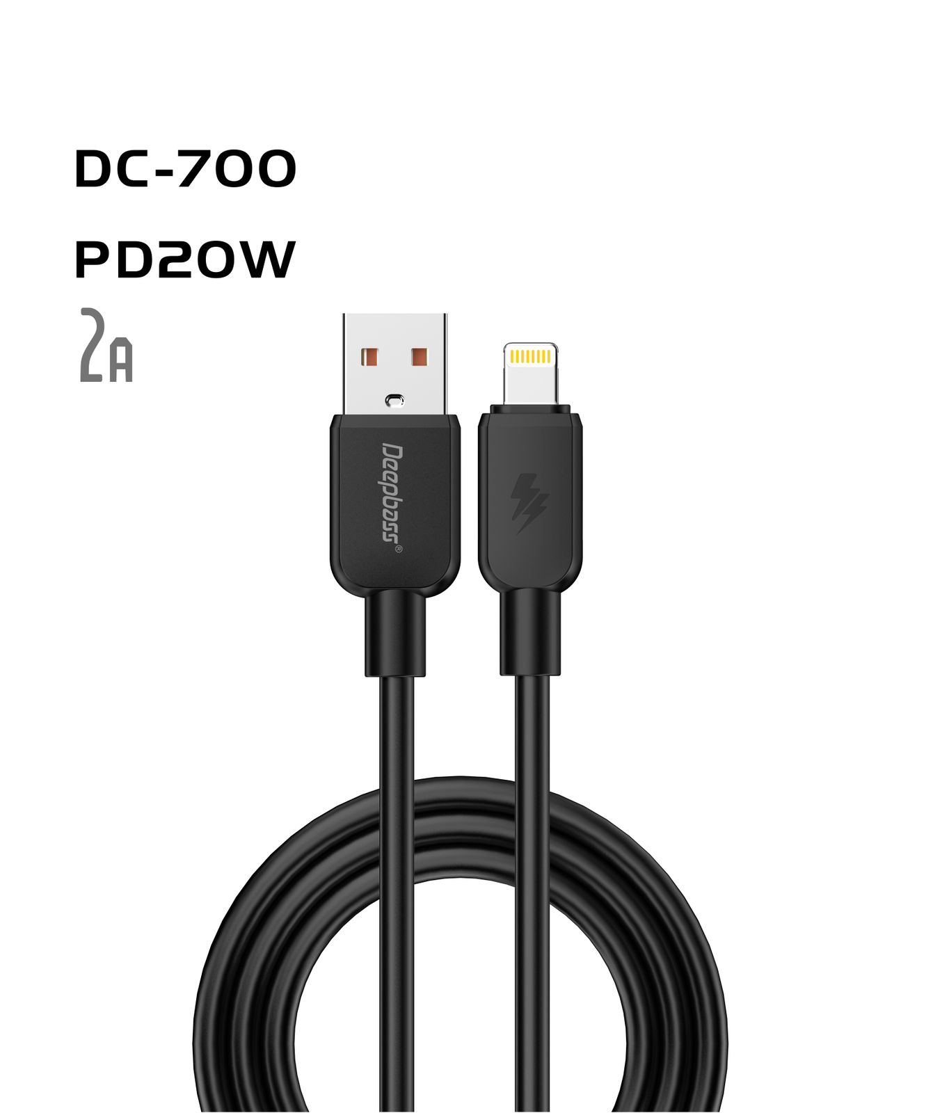 CABLE DC700 20W USB IP