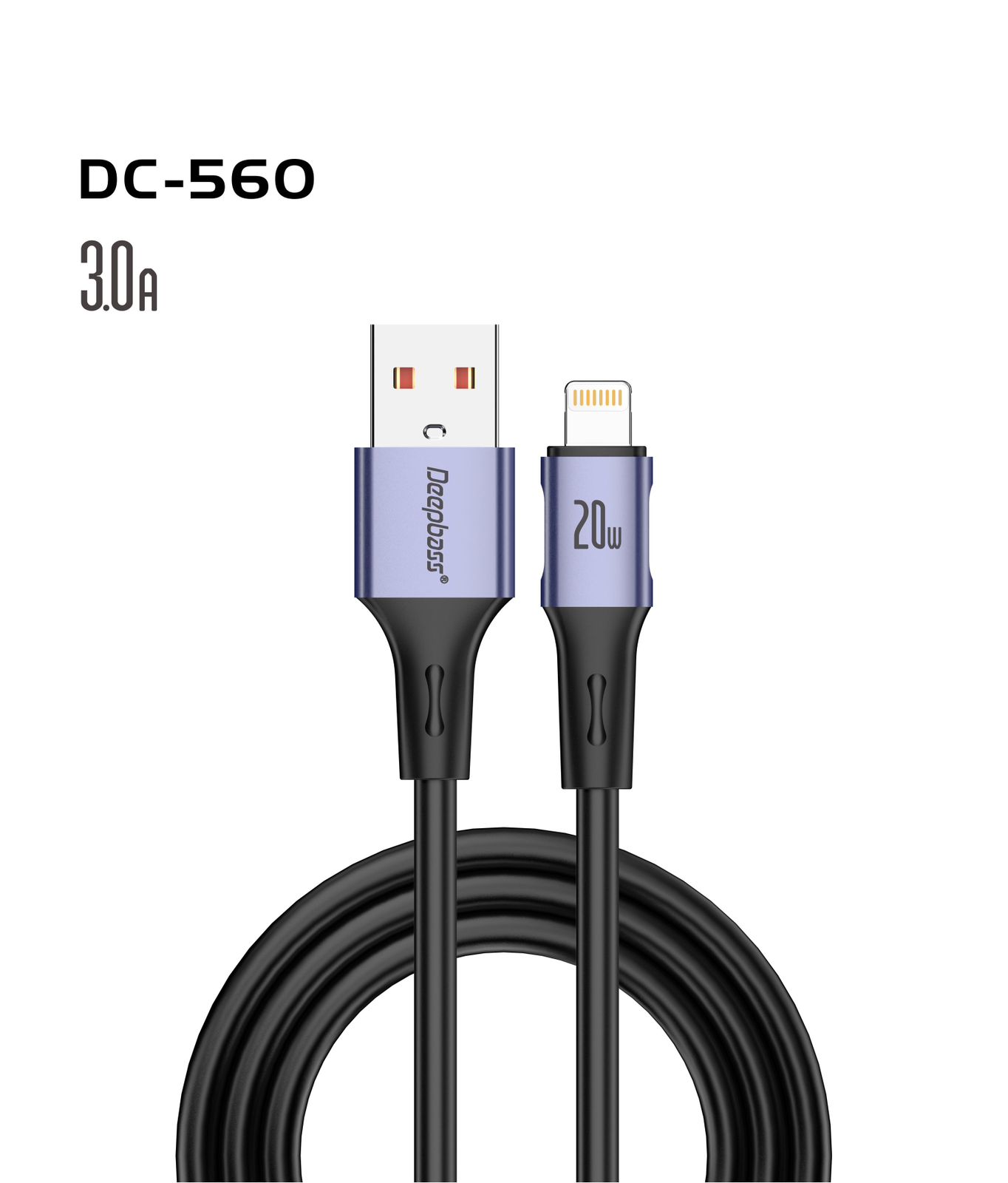 CABLE DC560 20W USB IP