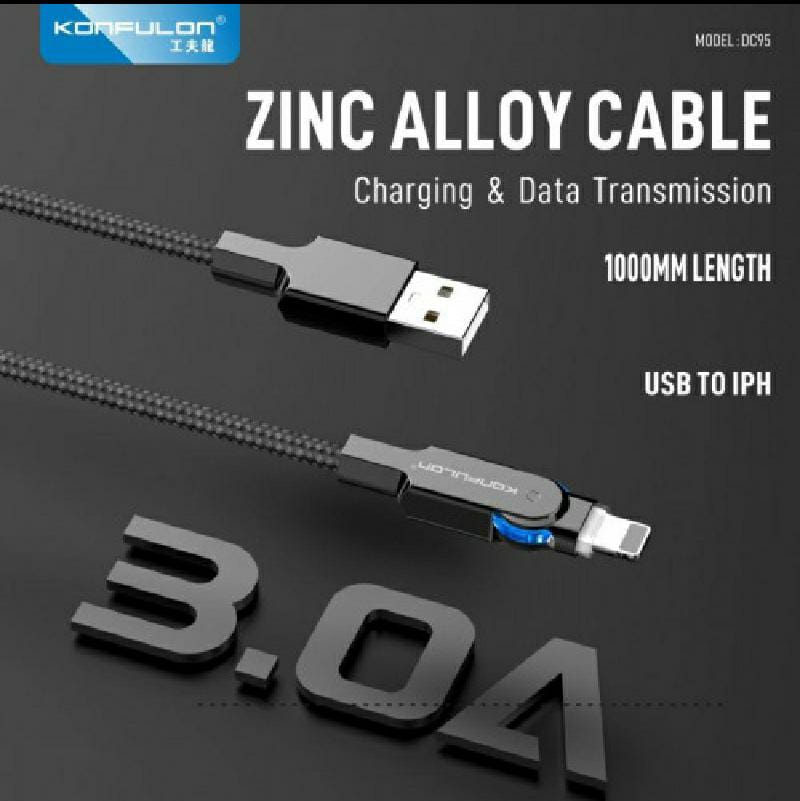 CABLE DC95 USB IP 3A