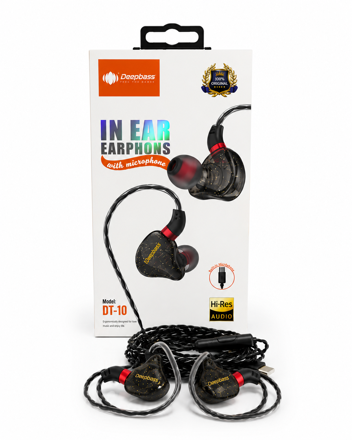 ECOUTEUR DEEPBASS DT10