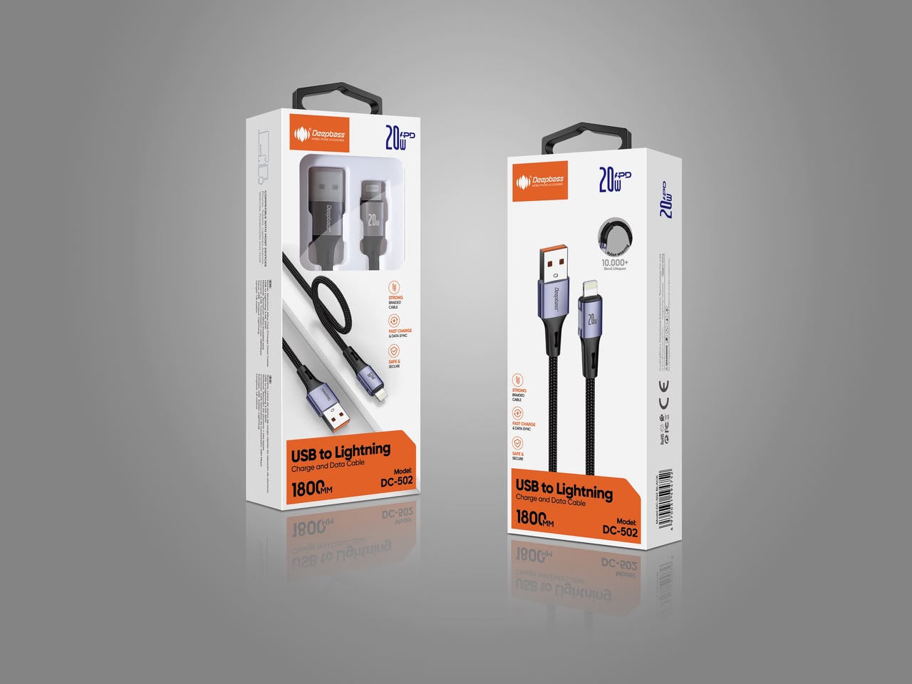 CABLE DC502 USB IP 1,8M